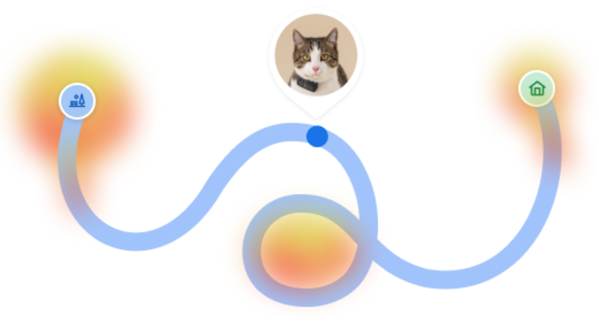 Contour de la carte avec rues blanches